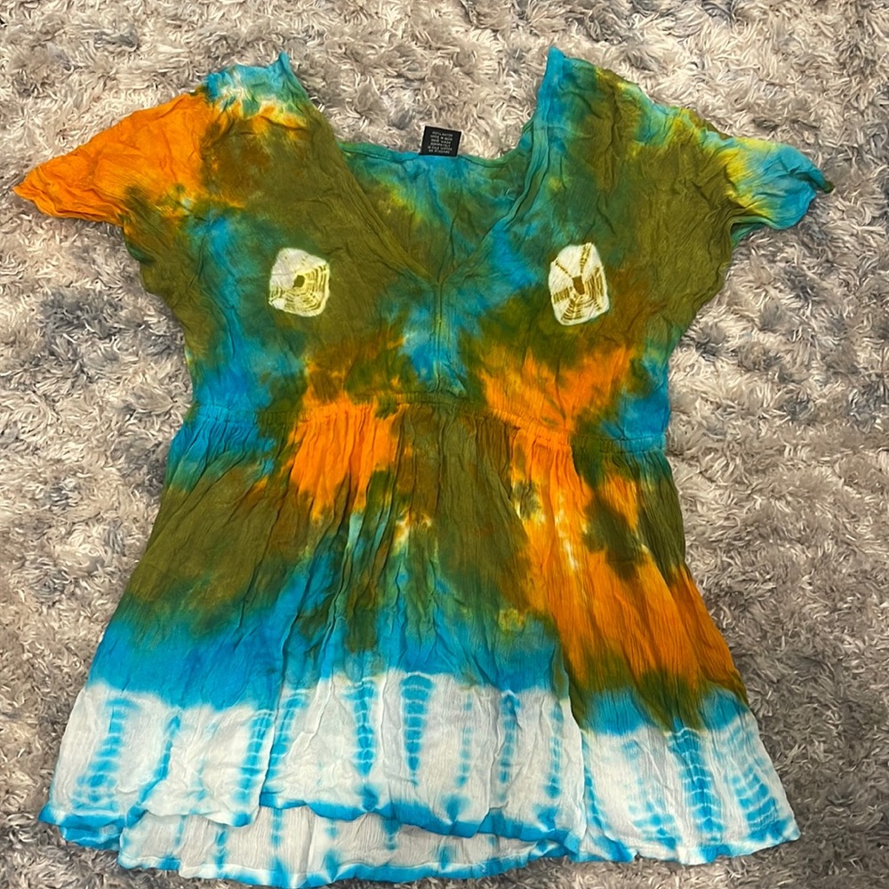 Mandala Tricolor Blouse